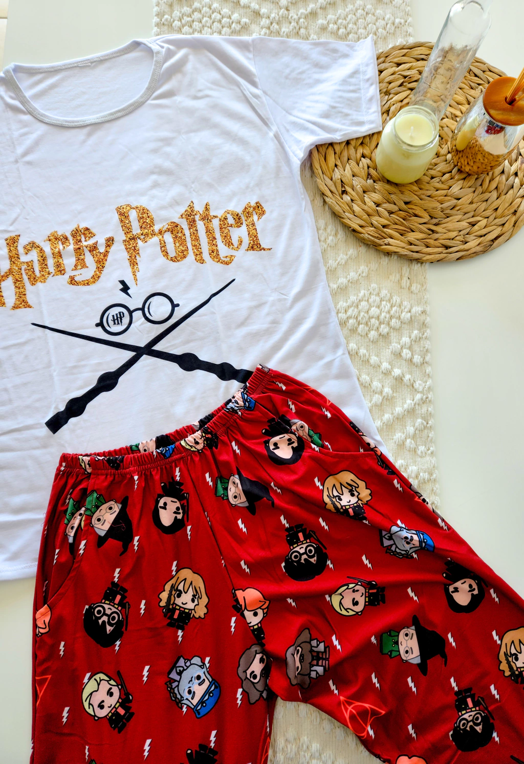 Pijama HARRY POTTER manga corta - Luci tus pijamas