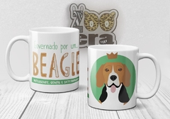 Caneca de Porcelana Beagle - comprar online