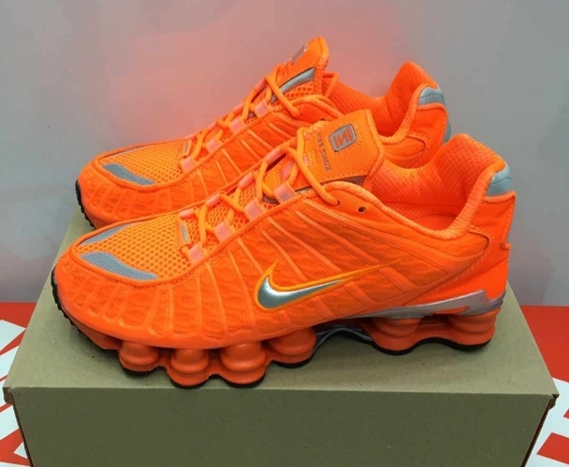 nike 12 molas laranja