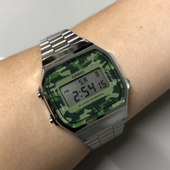 casio prata camuflado