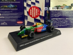 F1 1/64 kyosho benetton ford b190 piquet 1990 #20 f1 corrida coleção de liga fundido carro decoração modelo brinquedos