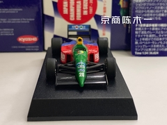 F1 1/64 kyosho benetton ford b190 piquet 1990 #20 f1 corrida coleção de liga fundido carro decoração modelo brinquedos na internet