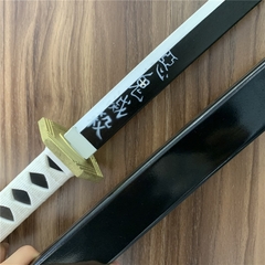 Imagem do Katana para cosplay, faca demon slayer, 104cm, tanjirou koch shinobu, lâmina do diabo, espada samurai, ninja, katana, modelo pu, 1:1
