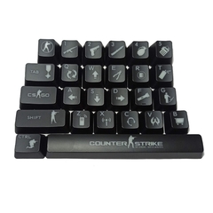26 Keys Caps - Counter Strike GO - Para Cherry MX Mechanical Keyboard na internet