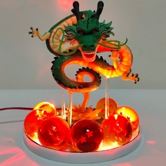 Luminária Bandai Dragon Ball Z Anime Shenlong Led Action Figures - Red Warriors - Geek Store