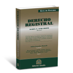 GE Derecho Registral (Libro Físico + Libro Digital) en internet