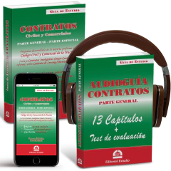 Guía de Estudio de Contratos + AudioGuía de Contratos + Guía de Estudio de Contratos (libro digital)