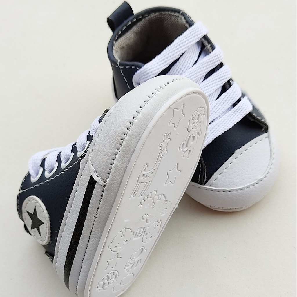 Tênis All star cano alto Azul marinho - Le Baby