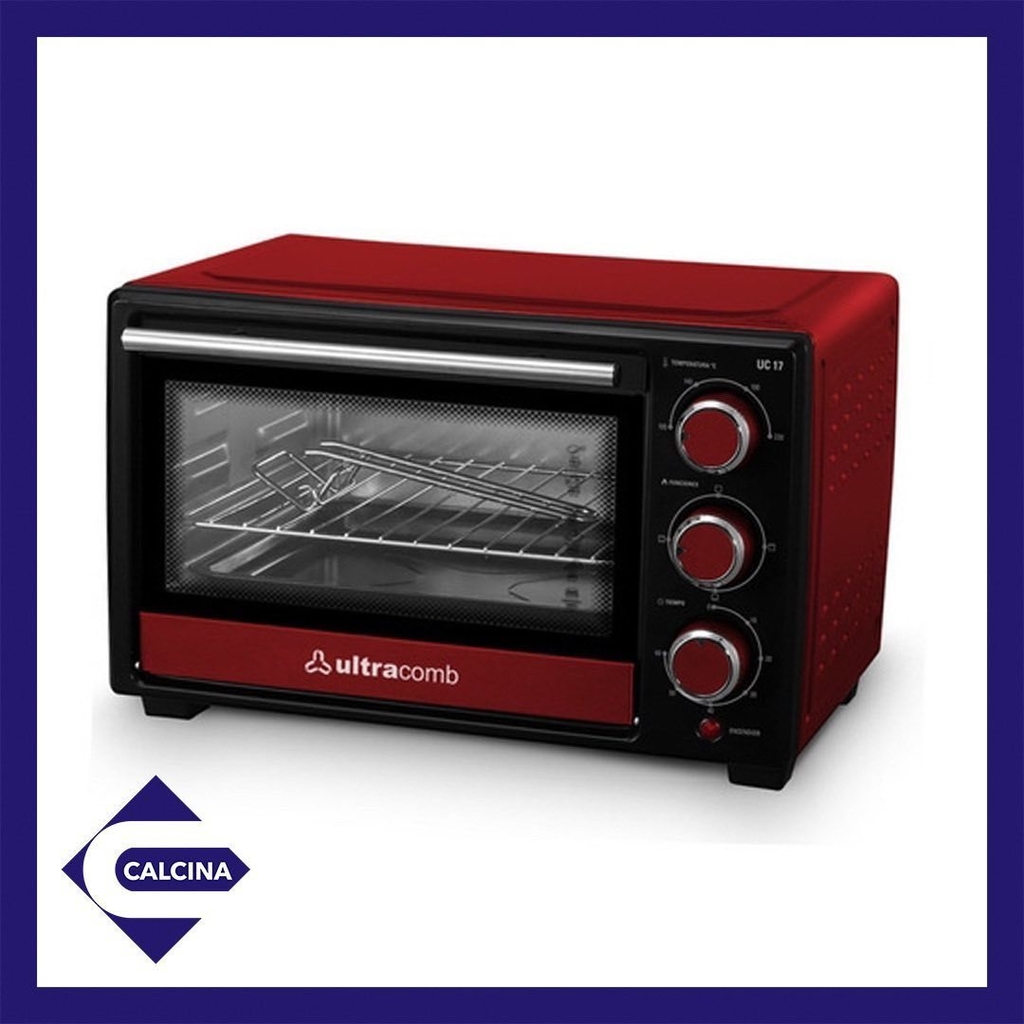 Horno Electrico Ultracomb Uc17 Bandeja Temporizado 17 Litros