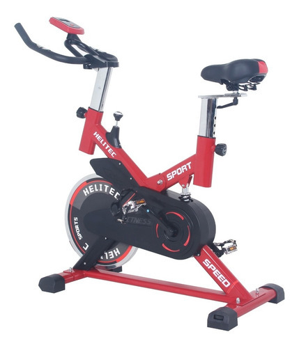Bicicleta Spinning Indoor Profesional 18kg - Helitec