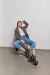 BOTA NINA NEGRO