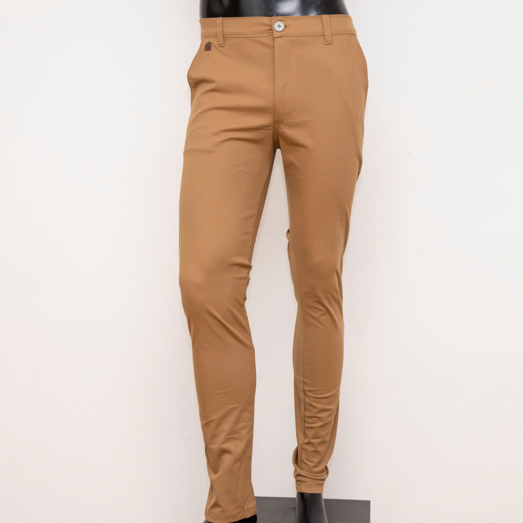 Pantalón de Gabardina Corte Chino - S. Concept