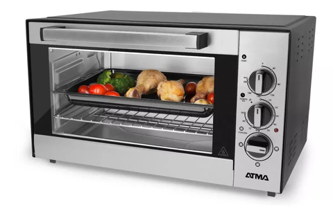 GRILL ELECTRICO ATMA HG4010AN CON HORNALLAS 40 LITROS