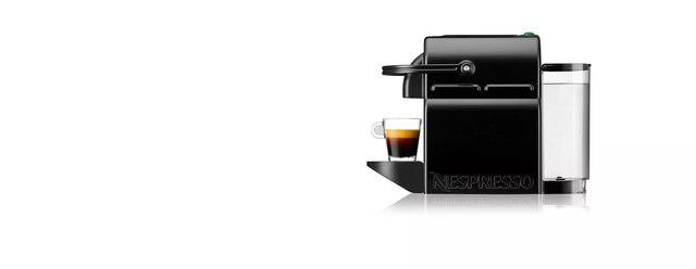Ripley - CAFETERA INISSIA D40 NEGRA Y ESPUMADOR DE LECHE