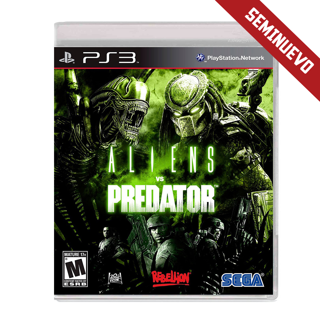 ALIEN VS PREDATOR PS3 FISICO USADO gamerzone