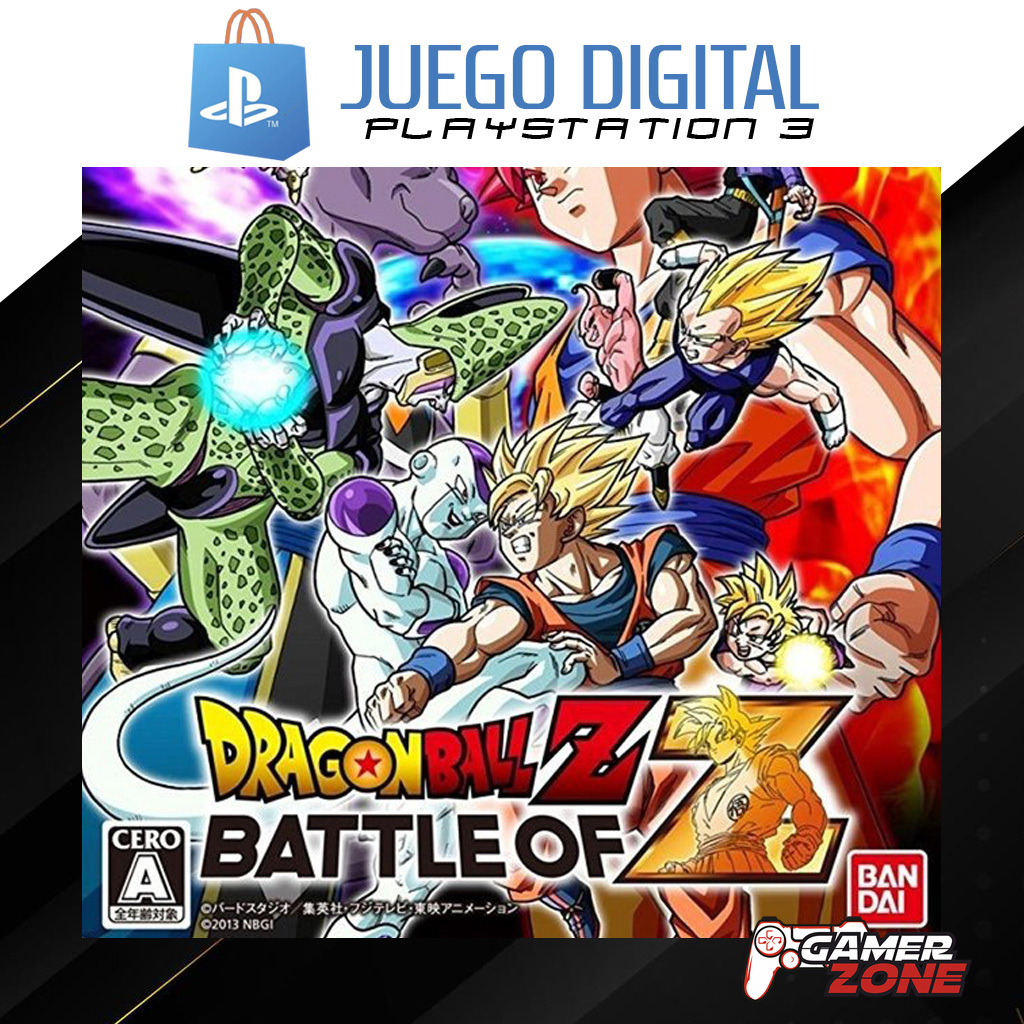 Dragon Ball Z Battle of Z Jogos Ps3 PSN Digital Playstation 3