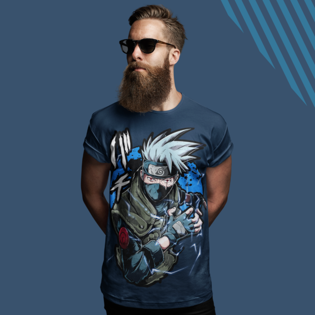 camiseta kakashi