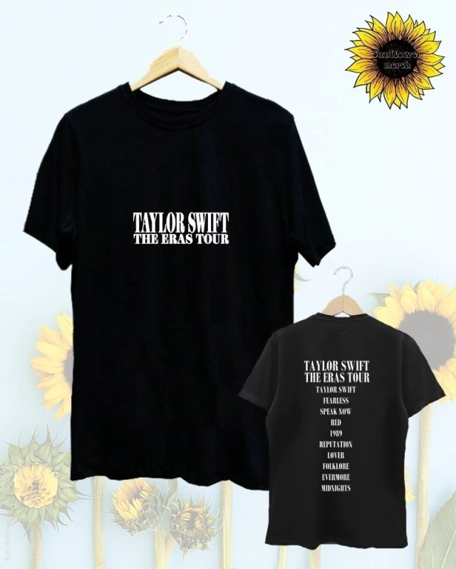 Remera Taylor Swfit The Eras Tour III - Sunflower Merch