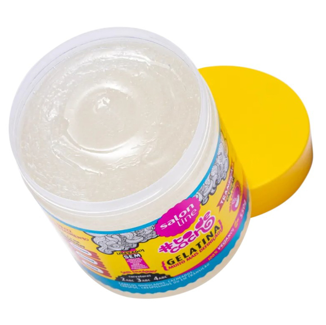 Gelatina Salon Line Todecacho Transicao Capilar Gelatina Modeladora 550g