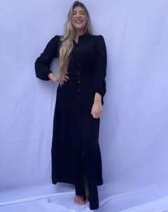Vestido longo preto - comprar online
