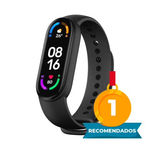 SMARTWATCH FIT XIAOMI MI BAND 6 NEGRO GLOBAL VERSION
