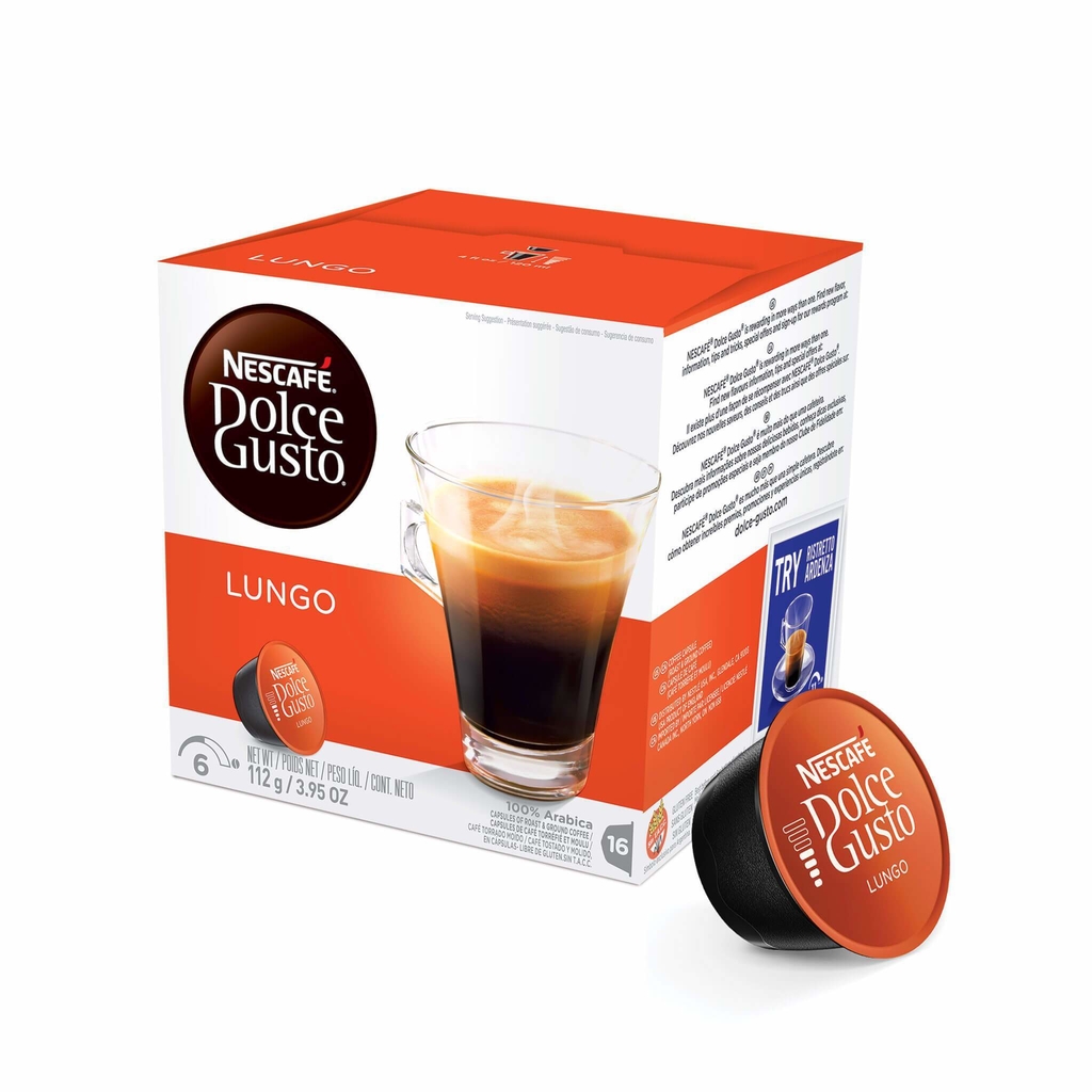 CAPSULAS DOLCE GUSTO LUNGO - Comprar en 3TIEMPO BEBIDAS
