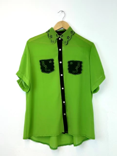 Camisa Verde Vintage (GG)