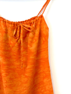 Vestido Laranja Anos 2000 (M) - comprar online