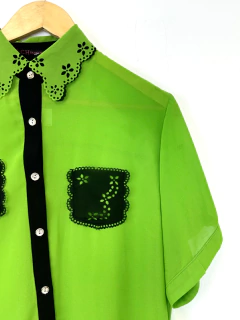 Camisa Verde Vintage (GG) - comprar online