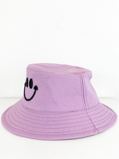Bucket Hat Smile Lilás - comprar online