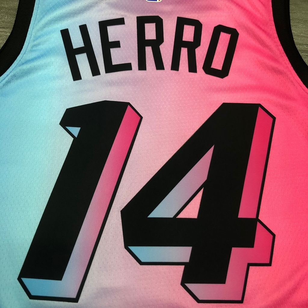 Miami Heat City Edition 2021 #14 Tyler Herro