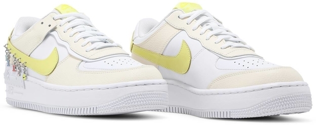 Nike Air Force 1 Shadow Low SE Pale Ivory Light Zitron DJ5197-101 - ReactRun