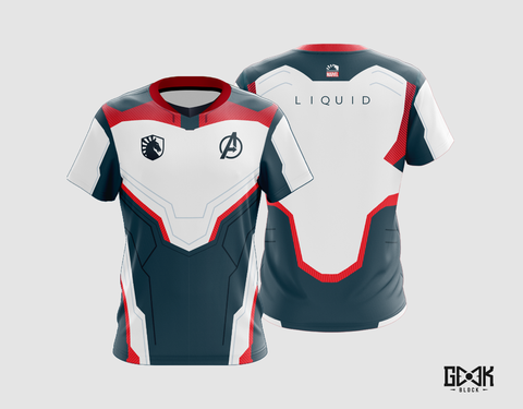 camisa liquid marvel
