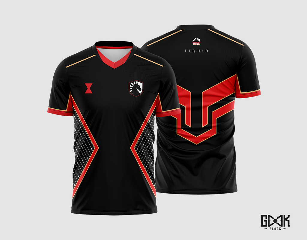 camisa liquid marvel