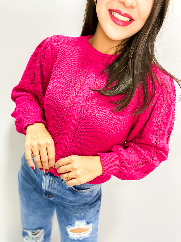 blusa de frio de manga