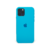 Case Silicone iPhone 12/12 Pro - Azul Celeste