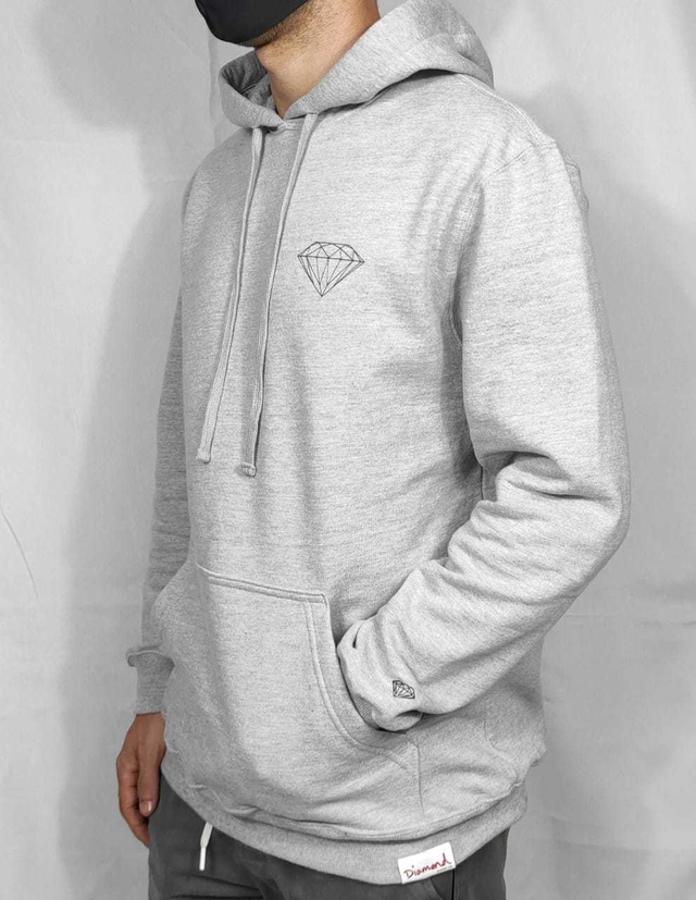 modelo diamond moletom com capuz