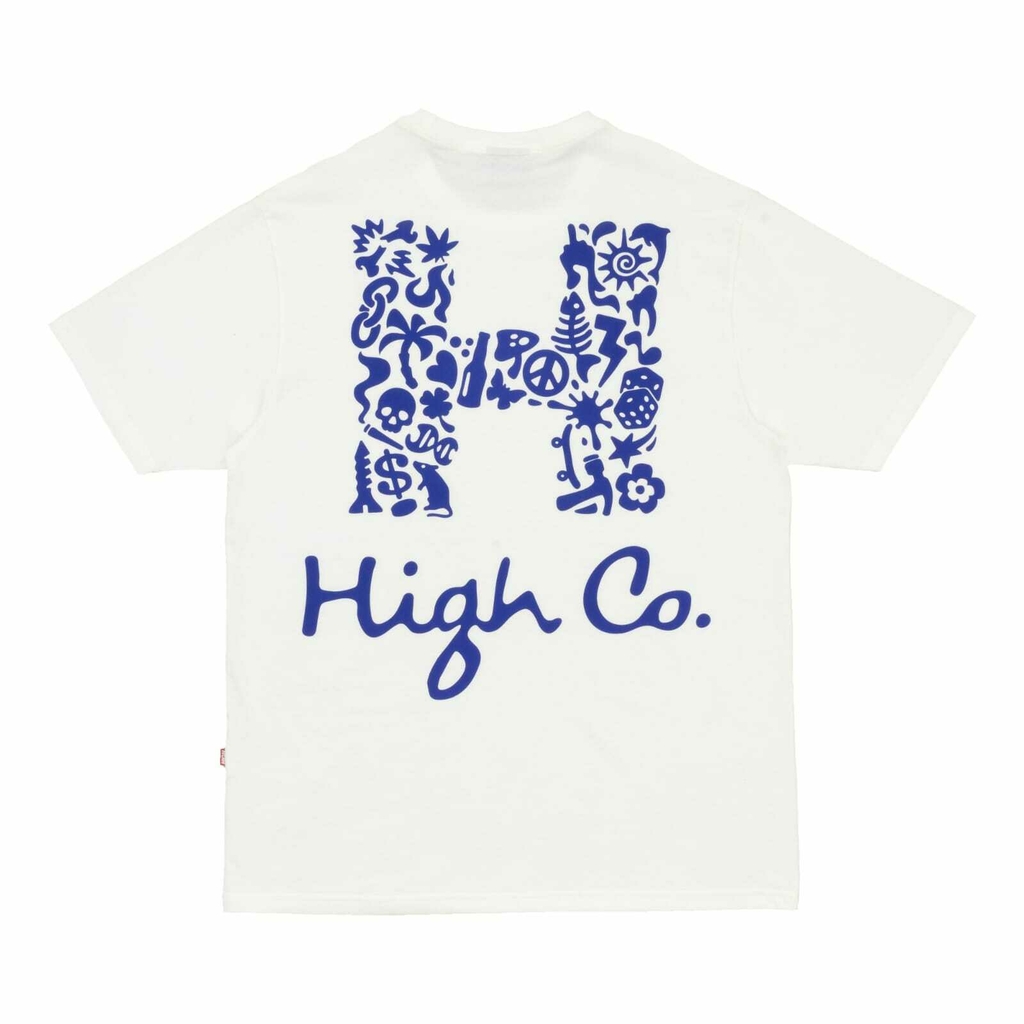 Camiseta High Tee Ocean White