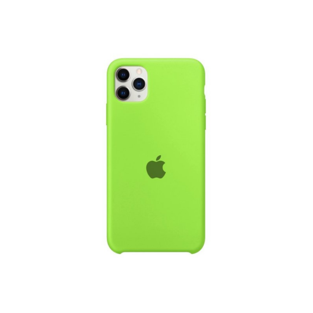 Capa de Silicone para iPhone 11 Pro - Verde Neon