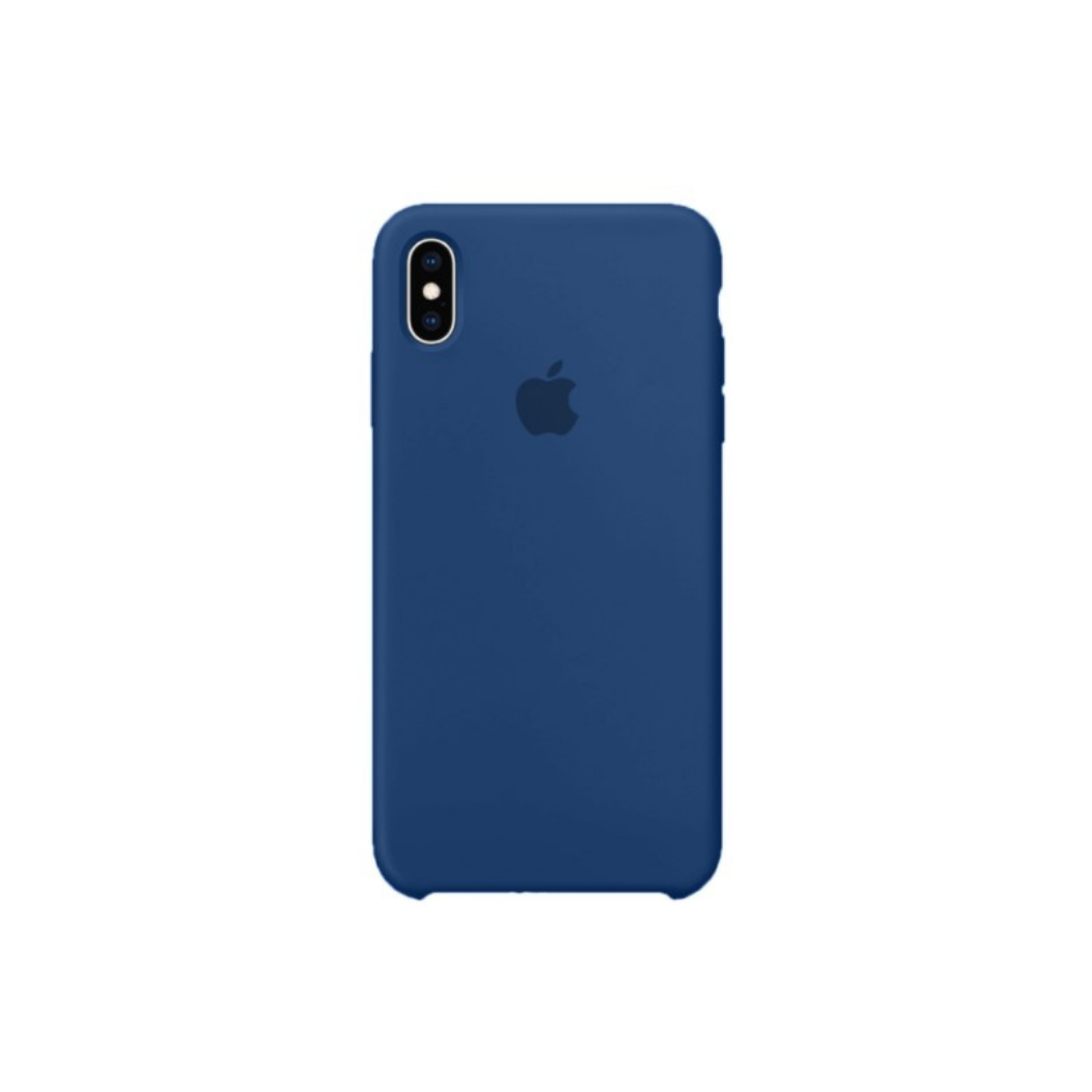 Capa de Silicone para iPhone XS Max - Azul Horizonte