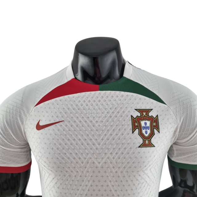 Camisa Portugal 22/23 - Masculina - Versão Jogador - Branco