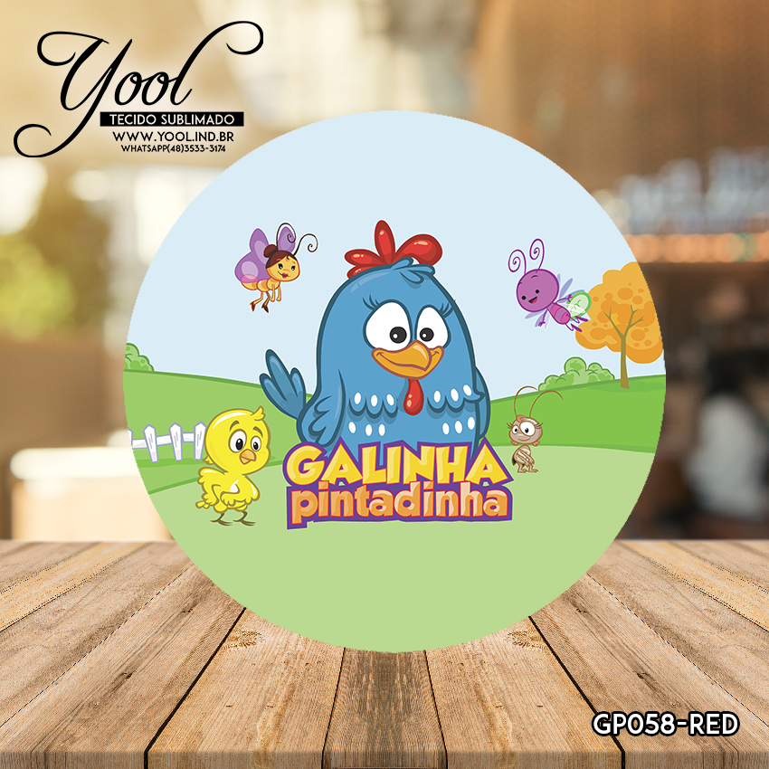 save the date galinha pintadinha