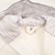 Bata infantil Espalma talle 12 blanca capucha rayas lila - comprar online