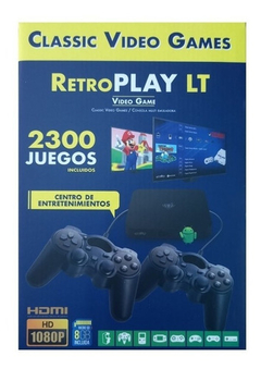 Retro Play Lt Consola Multi Emuladora Level Up - EXPERTS