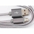 Cable Usb Microusb Plata 3m - comprar online