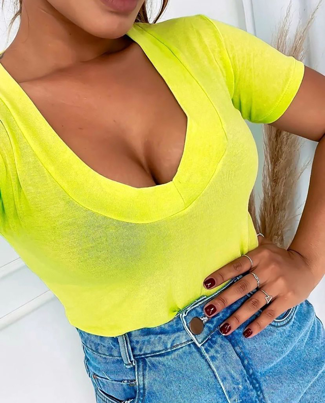 Blusa Podrinha Verde Neon - Comprar em Estilo de Vestir