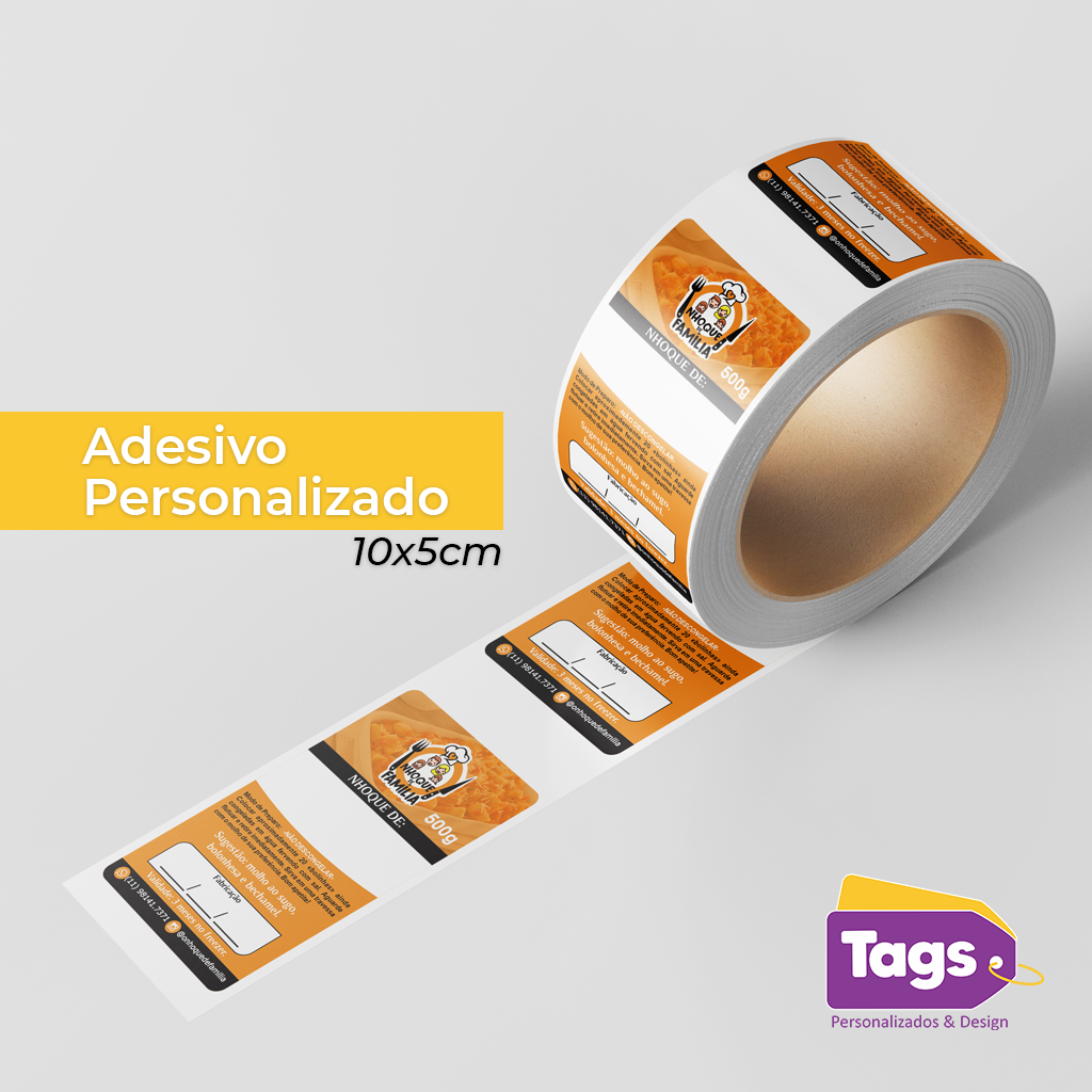 ROLO ADESIVO 10X5cm