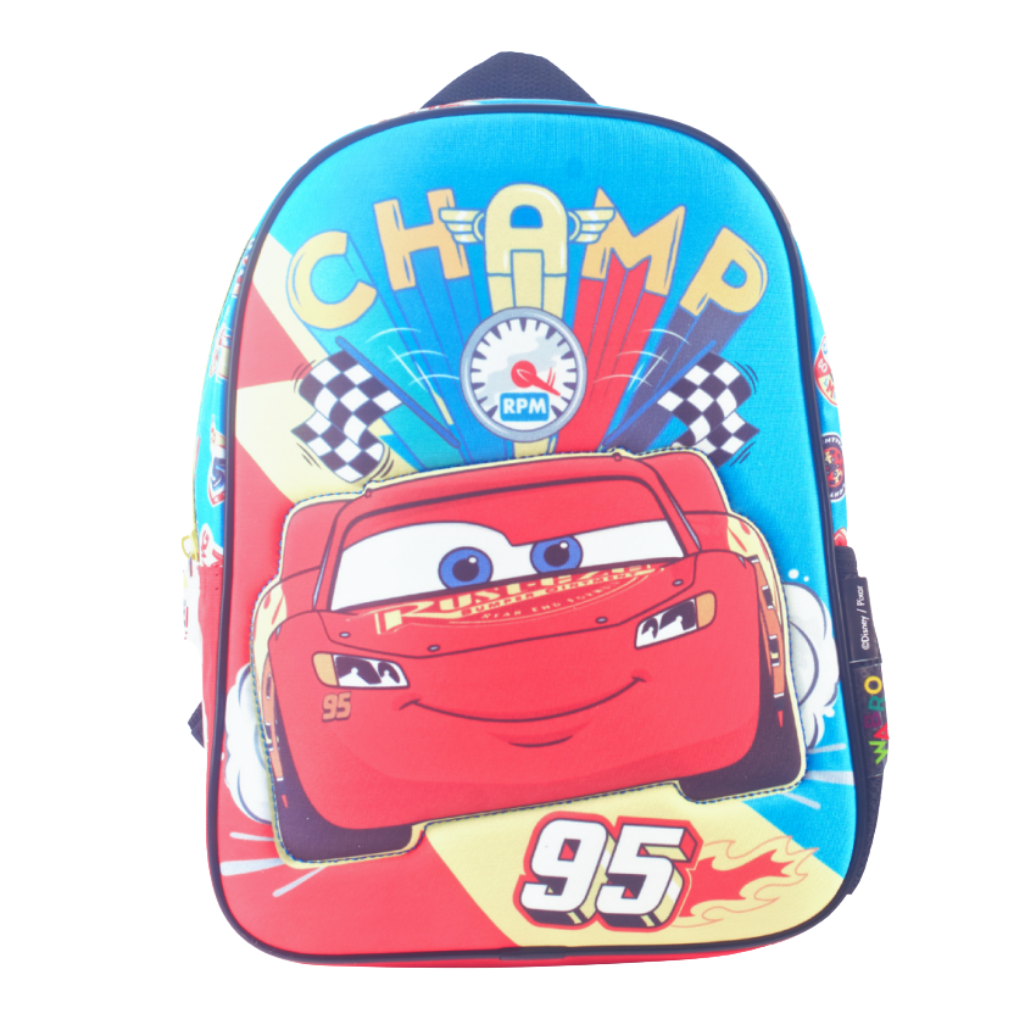 MOCHILA ESPALDA JARDIN DISNEY CARS 12 PULGADAS - Ideal JARDÍN Medidas