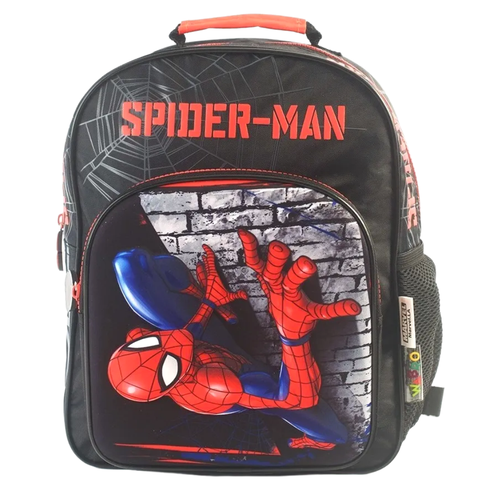 Mochila de Espalda del Hombre Araña – 12 Pulgadas - Ideal jardín
