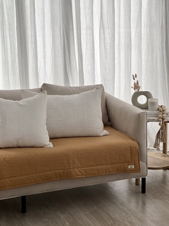 Pillow Reversible Canela/Off white - comprar online